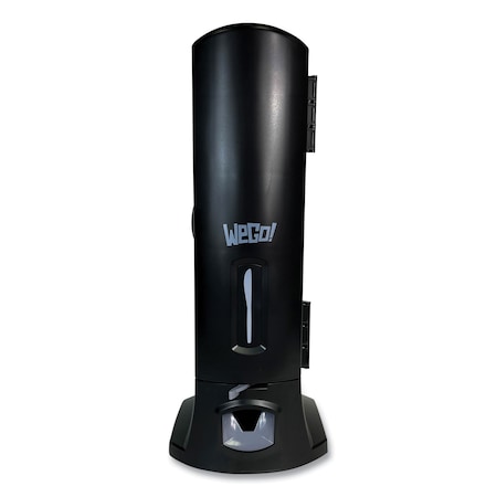 Wego Dispenser, WeGo Utensils, 10.22 x 12.5 x 23.75, Black 56101100